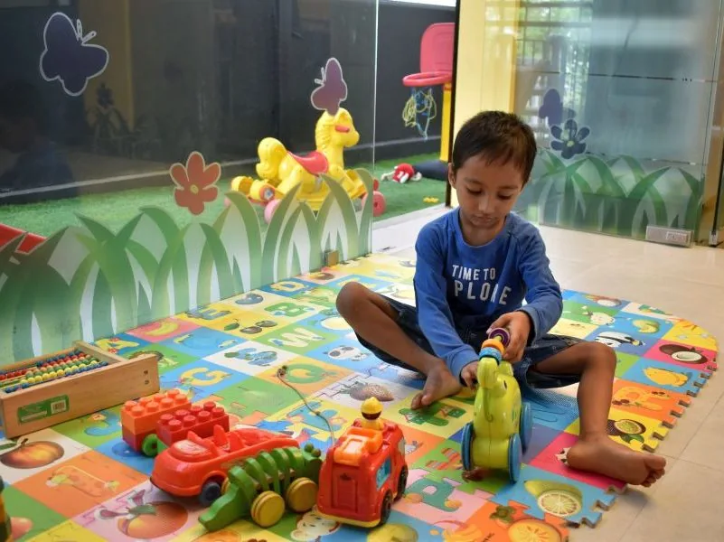 Interior of Milestones Clinic